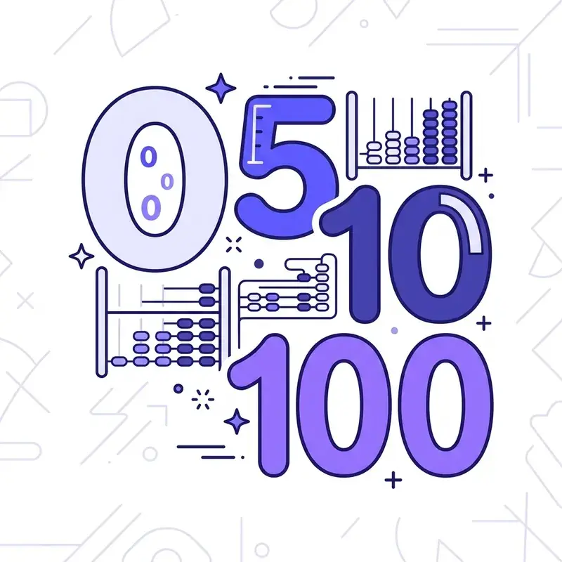 Numbers 0–100