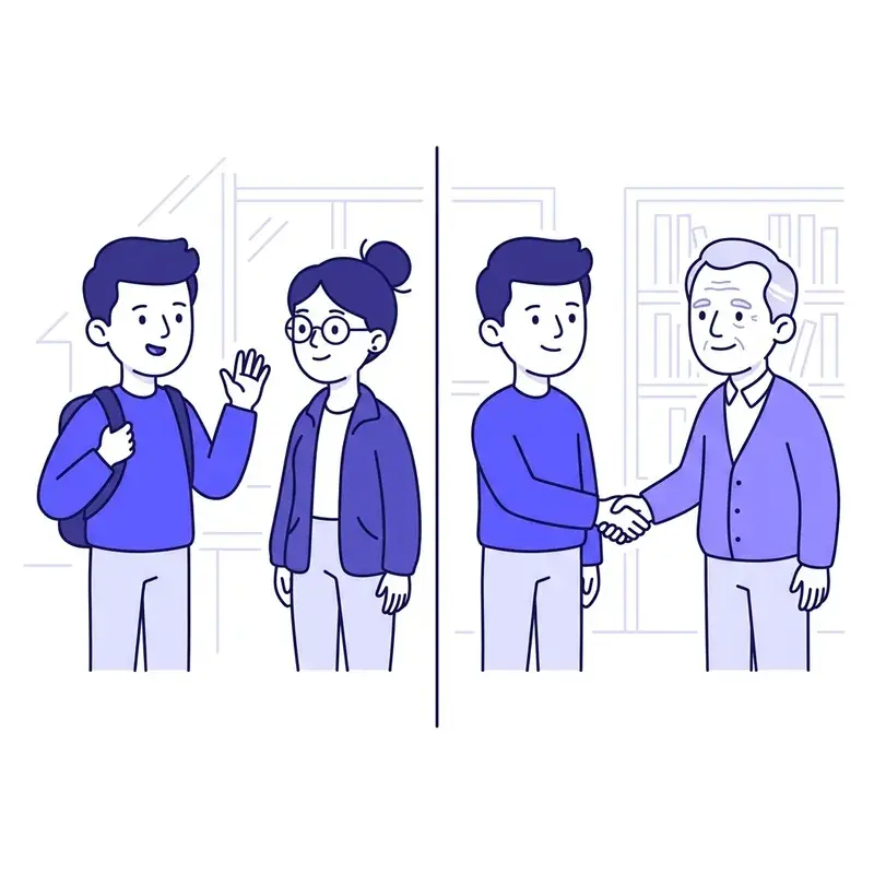 Formal vs informal (tu vs Lei)