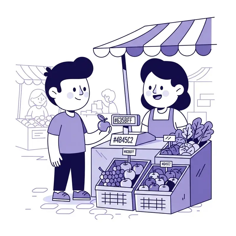 At the mercato
