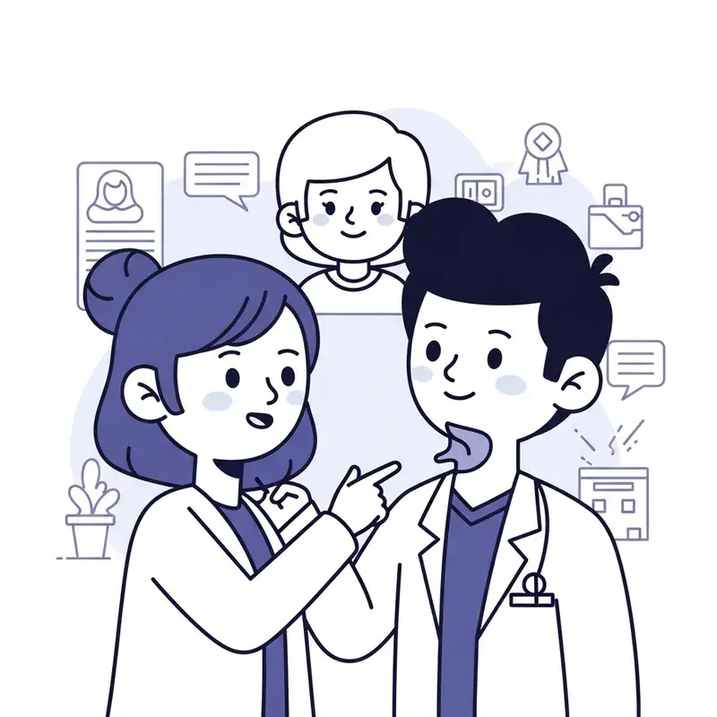 Telling the doctor what hurts